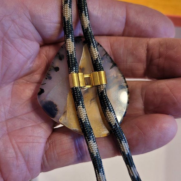 Bolo Tie - Made from Stone - Very Unique Looking - Picture 6 of 12